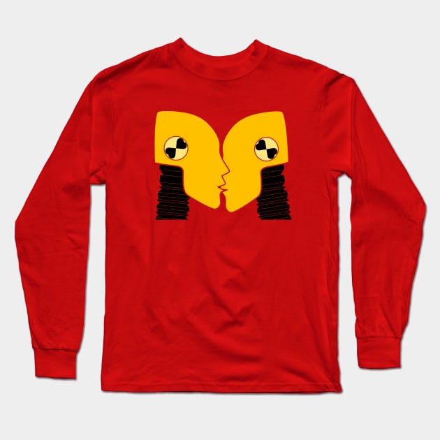 Crush test dummies Long Sleeve T-Shirt by viktorhertz